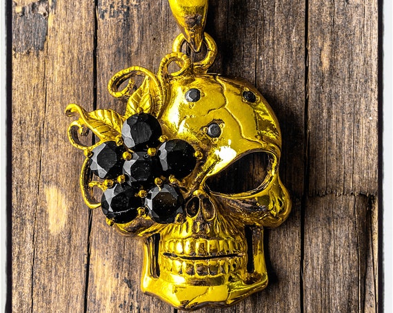 Schädel Halskette Schädel Anhänger Memento Mori Schädel Anhänger Dia De Los Muertos Schädel Halskette Anhänger Punisher Halskette Punisher Anhänger