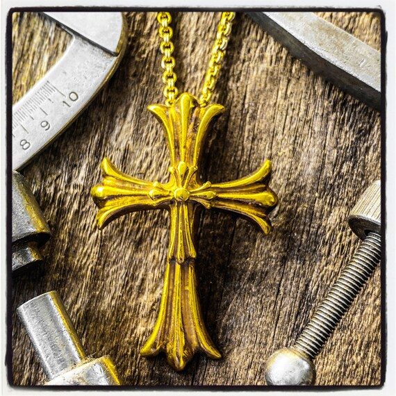 Cross Pendant Cross Necklace Crucifix Pendant Crucifix Necklace Gold Cross Necklace Gold Cross Pendant Silver Cross Necklace Silver Cross