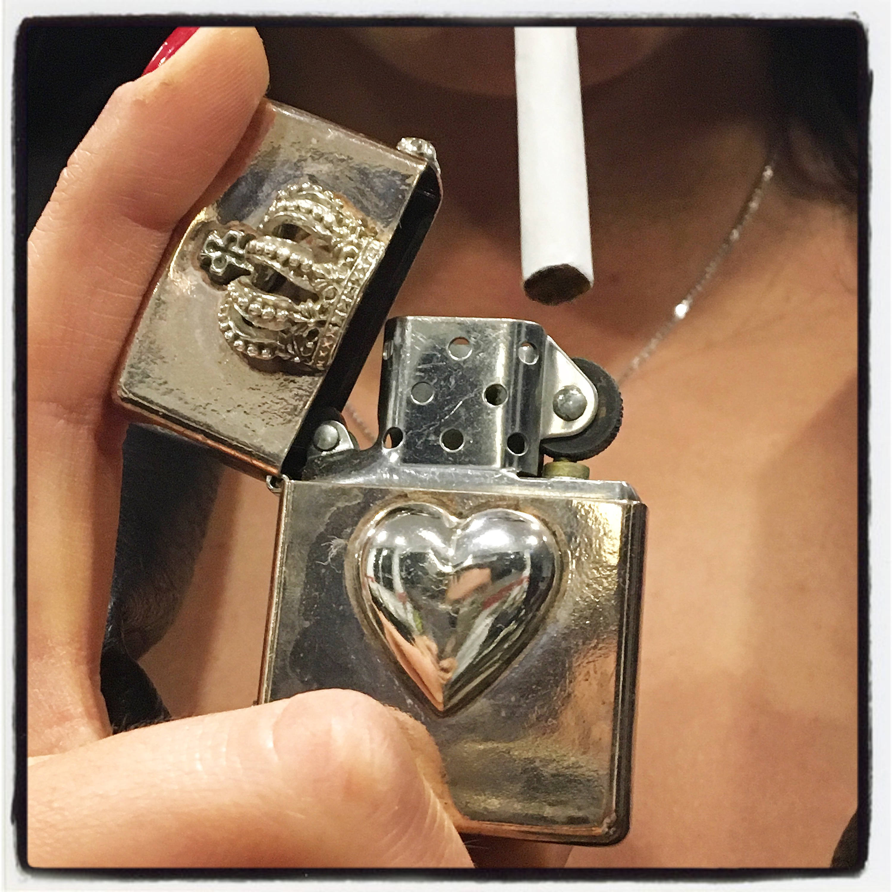 Sterling Silver Heart Lighter Case Lighter Case Custom Made Etsy