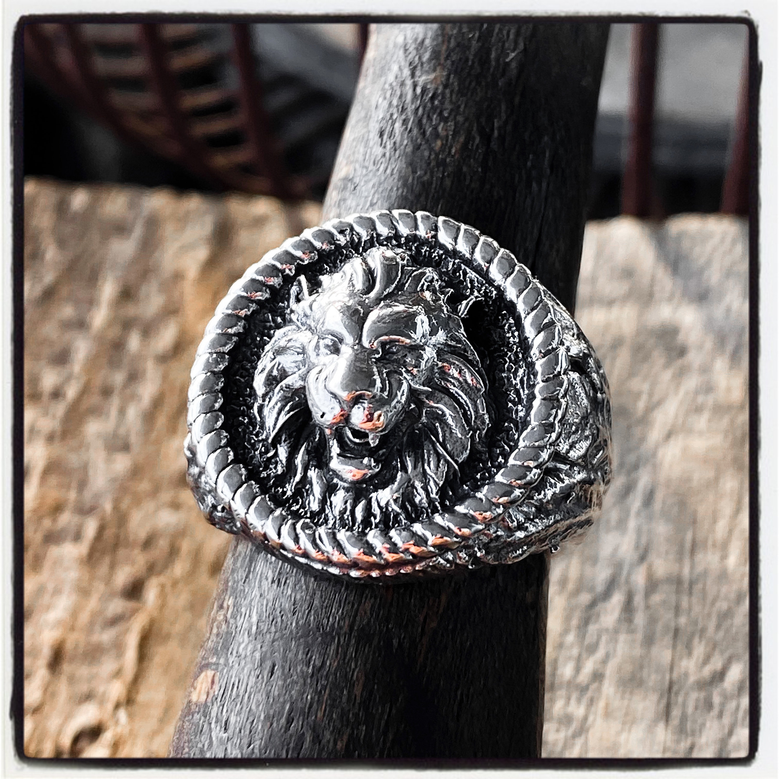 Diamond & Emerald Lion Head Ring Sterling Silver or Gold Plated Silver  - Walmart.com