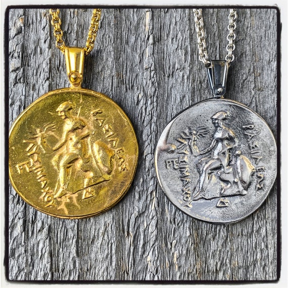 Thracian Tetradrachm Ancient Greek Coin Necklace Ancient Greek Coin Pendant Alexander the Great Necklace Alexander the Great Pendant Coin