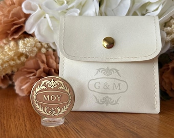 Couples Decision Coin Handcrafted Brass with Deep Engraving Quality Gift Anniversary