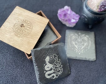 Celestial Coaster Set including Presentation Box