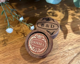 Couples Decision Coin Handcrafted Copper with Deep Engraving Quality Gift Anniversary