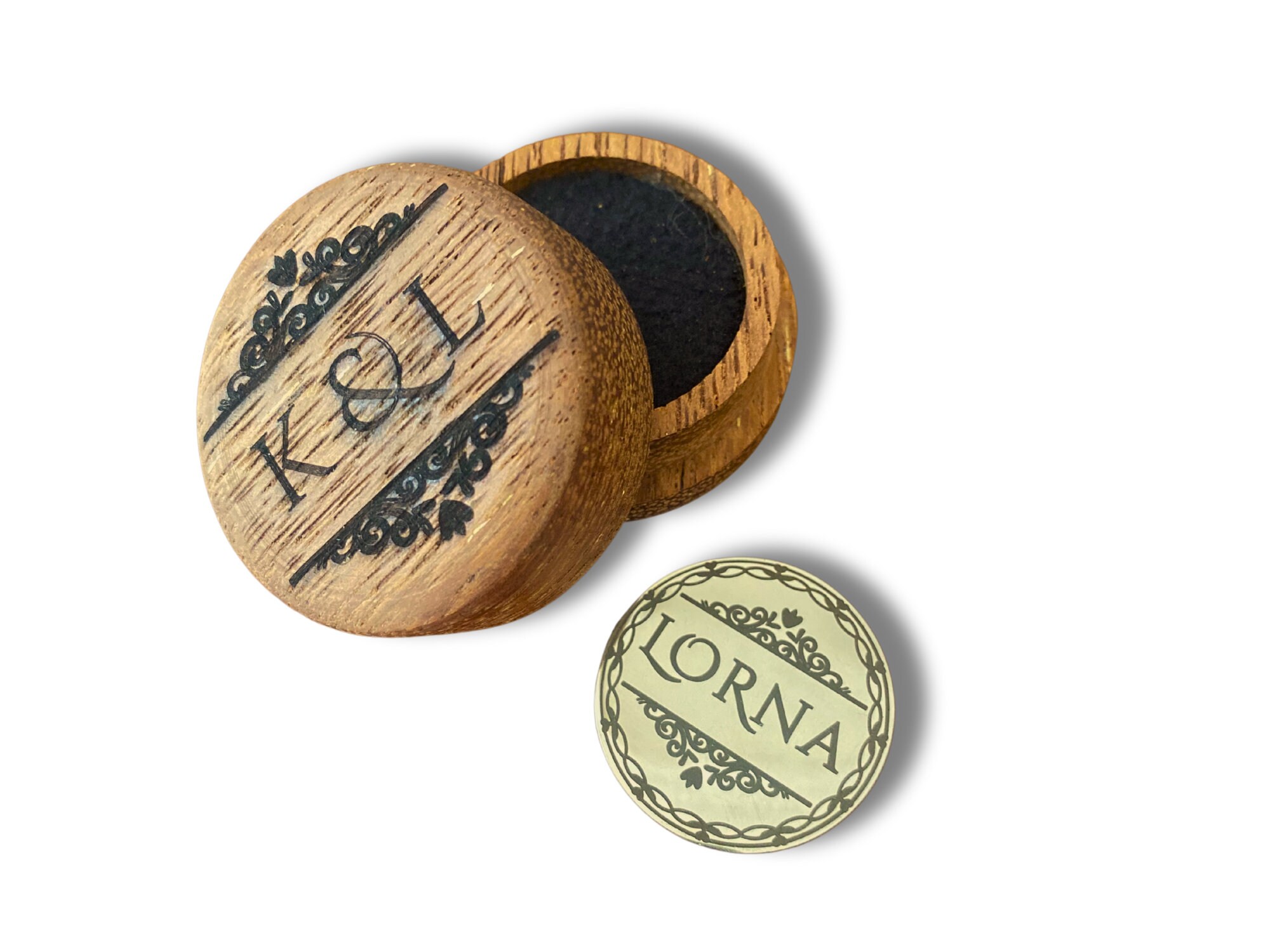 Custom Laser Engraved Decision Coin: Unique Challenge Gift for Couples, Weddings & Anniversaries