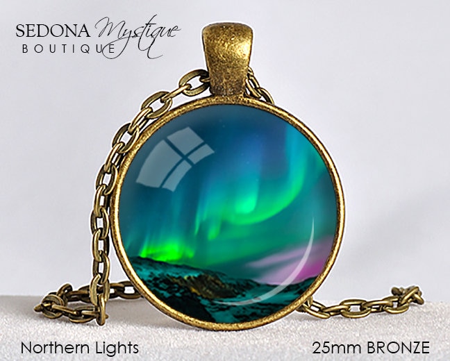Northern Lights Necklace - Etsy