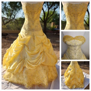 Belle Ballgown - Cosplay Dress - Disney's Beauty & the Beast Inspired Princess Costume