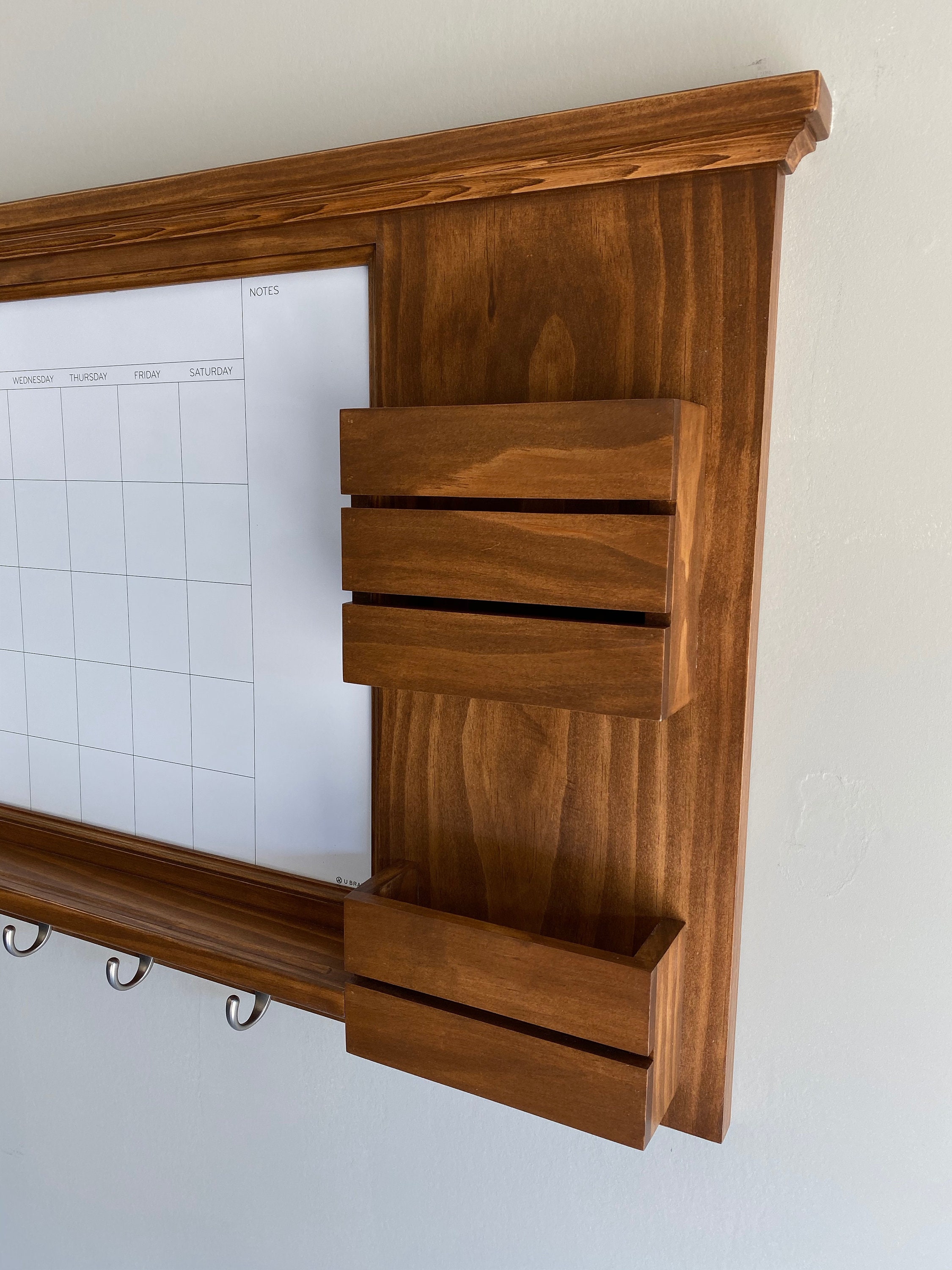 Dry Erase Calendar Wall Organizer