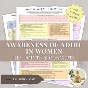 Guía del TDAH en mujeres: Síntomas y estrategias (Descarga digital)