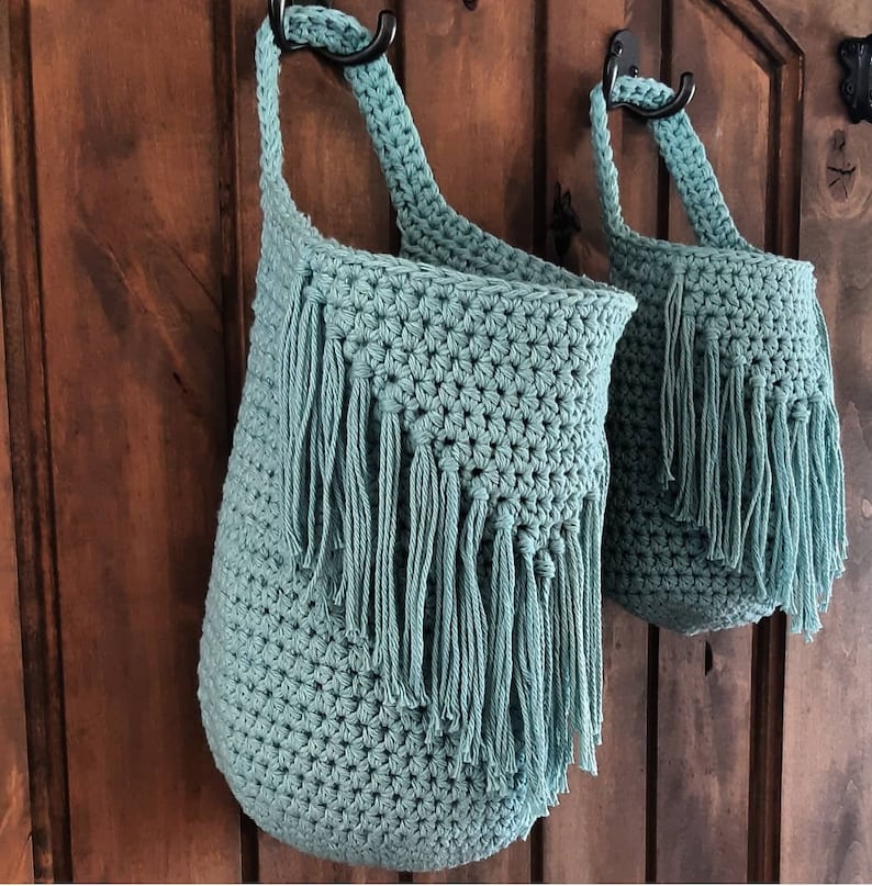 The Weeping Willow Basket Patterncrochet Patternhanging Etsy UK