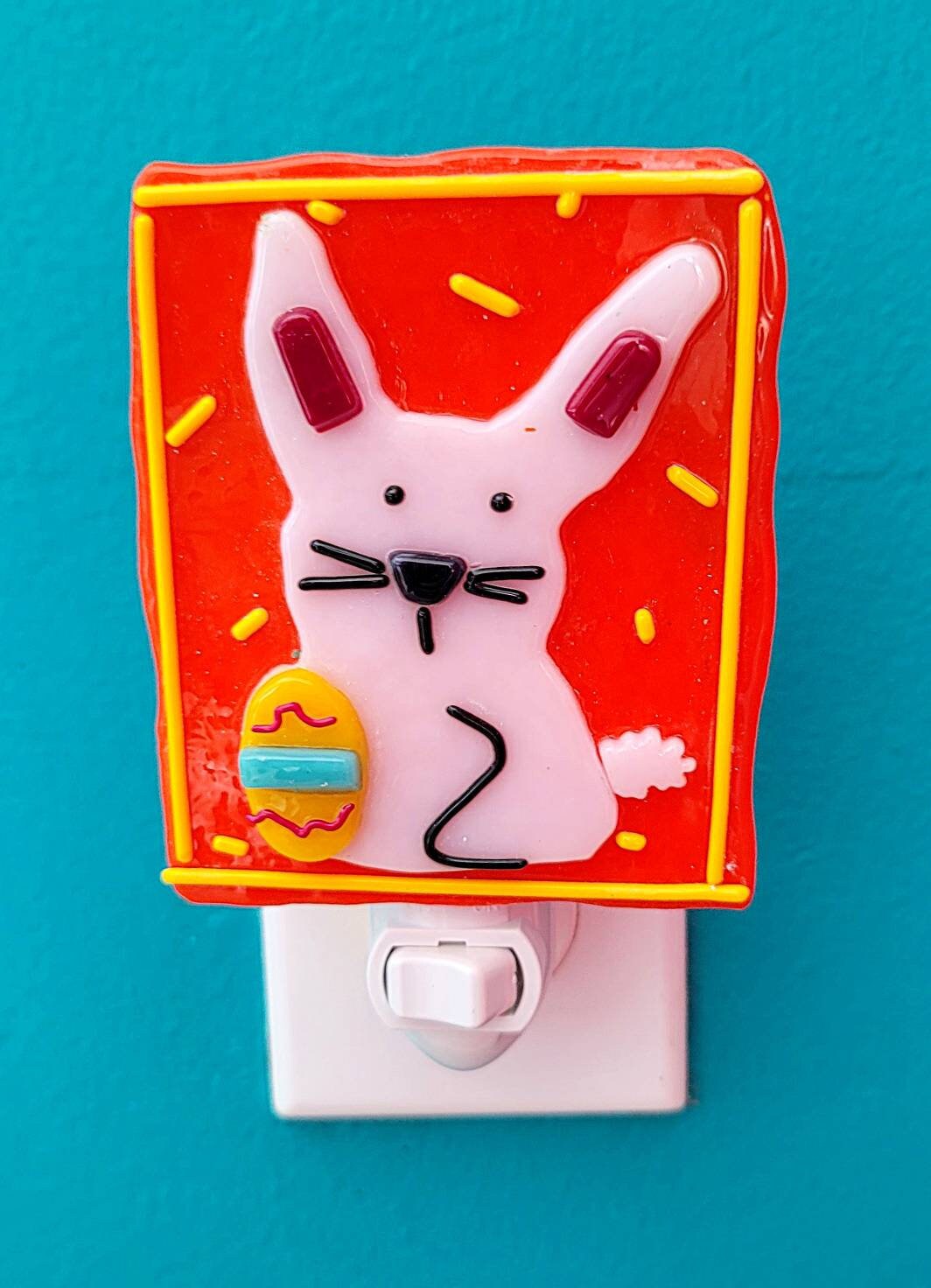 Easter Light LED Deco Night Light Egg Shining Rabbit Doll Festive main image 1