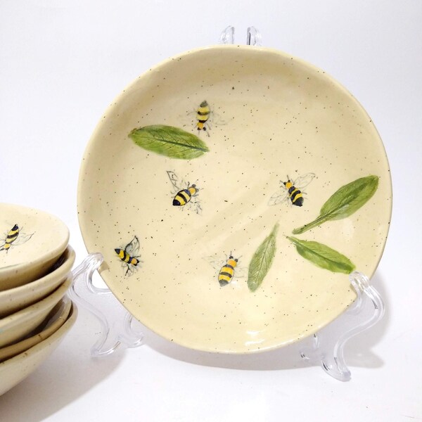 Bee Pottery Etsy