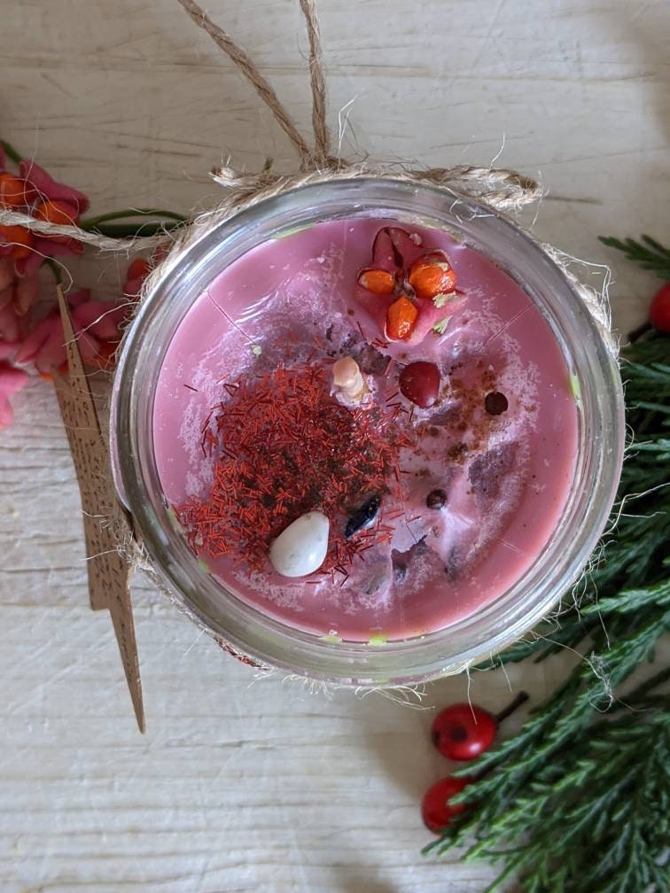 Bougie Yule Grand Format