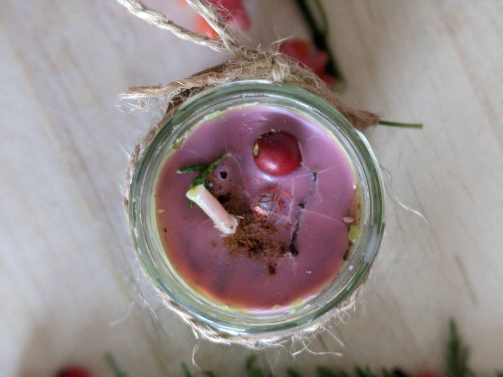 Bougie Yule Petit Format