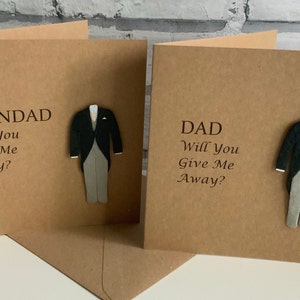 Personalised Will You Give Me Away Card