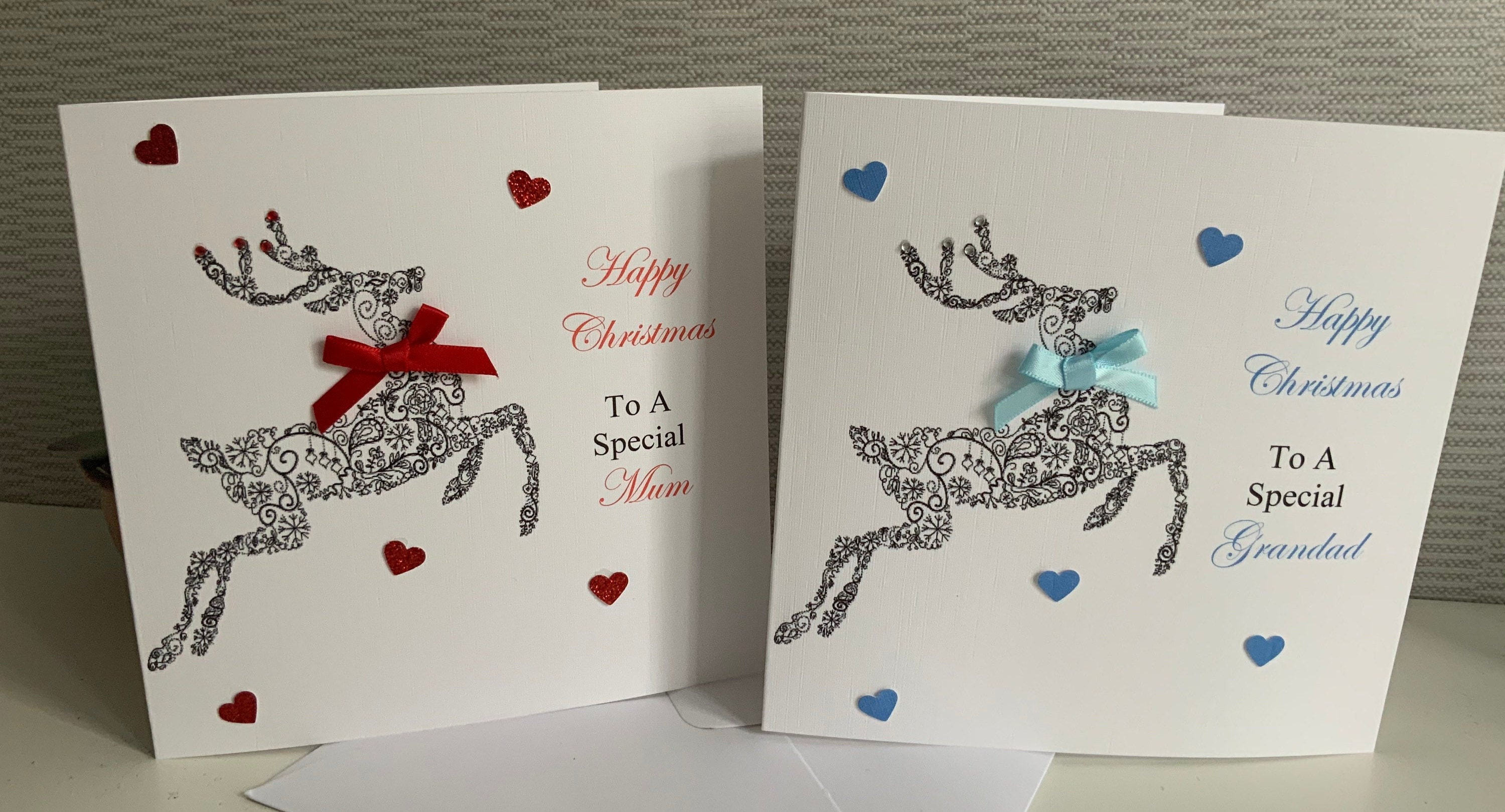Weihnachtskarte Für Neffen Und Partner – Romantisches Winterwald-Design, Goldfolie, Umweltfreundlich