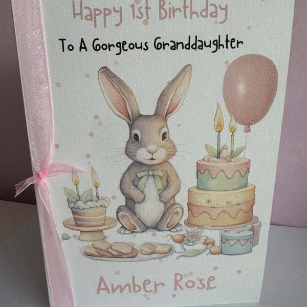 Happy Easter Card To My Granddaughter | Zazzle - View #3