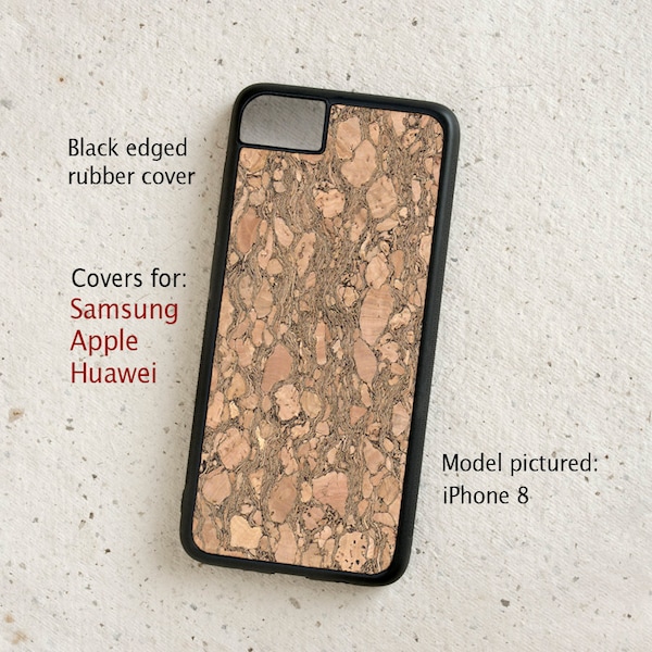 Phone case - Cork - Vegan leather