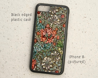 Phone cover - all iPhone models  - William Morris Poppy Illustration - Nineteenth Century - Samsung  Galaxy  S6 - S20