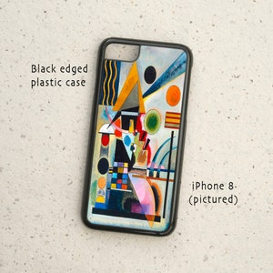 Phone cover - all iPhone models  - Abstract  Painting - Wassily Kandinsky - smartphone - Famous Art - Samsung Galaxy S6 S7 S8 ,  & more