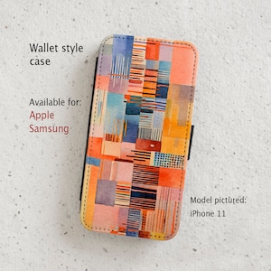 iPhone Hülle (alle aktuellen Modelle) - Desert Oasis - Wasserfarbe Abstrakt - Samsung Galaxy S20 - S23 & mehr