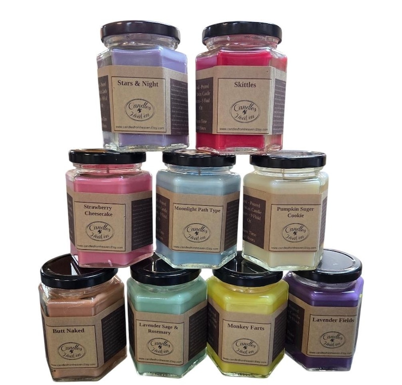 Soy Candles in over 40 fragrances image 1
