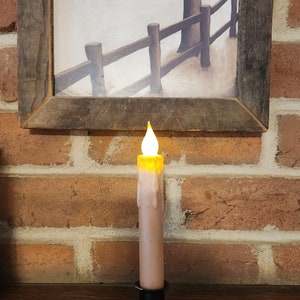 Flameless Candles with Timers - 7 Inch - Choose your color Cream