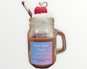 Amish Root Beer Mug Soy Candle Novelty Candle