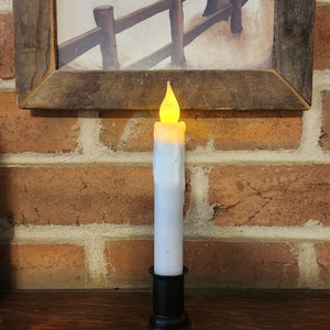 Flameless Candles with Timers - 7 Inch - Choose your color Wit