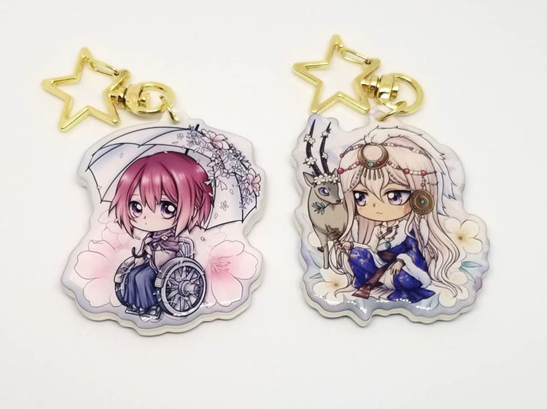 Acrylic Keychain Food Fantasy
