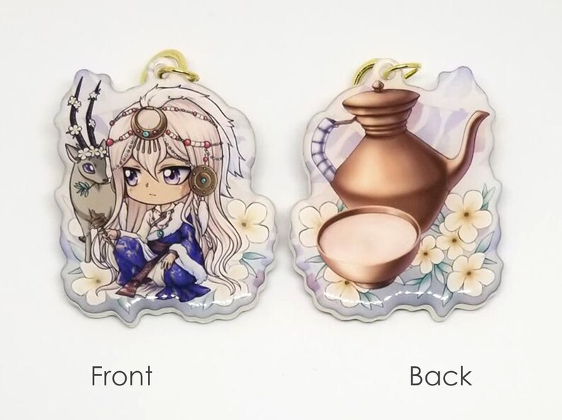 Acrylic Keychain Food Fantasy