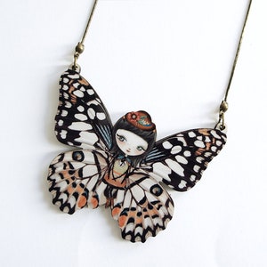 Butterfly Necklace or Brooch image 4