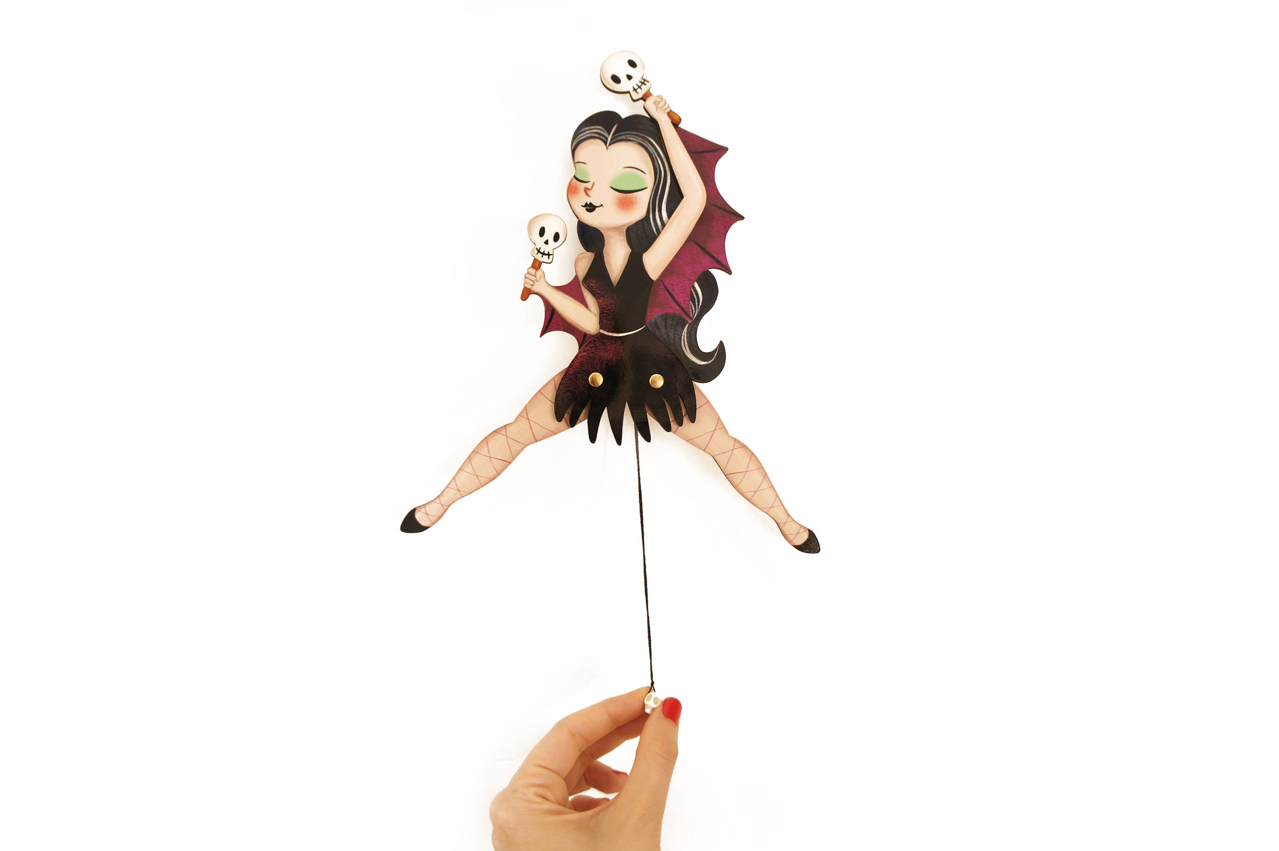 Dancing Vampiress Puppet