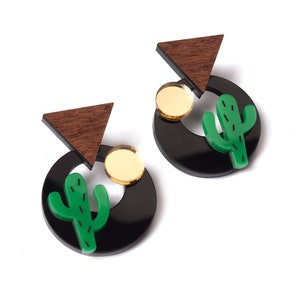 Cactus Earrings