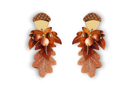 Autumn earrings clearance