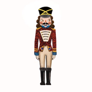 Nutcracker Soldier Brooch