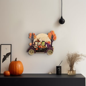 Frankenstein's car Wall Decor