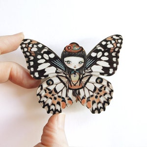 Butterfly Necklace or Brooch