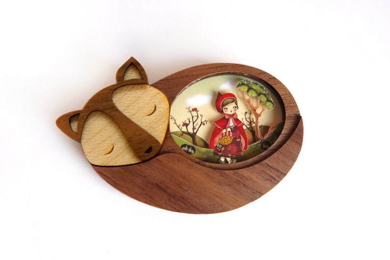 The Little Red Riding Hood Necklace image 7