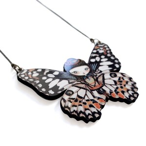 Butterfly Necklace or Brooch image 5