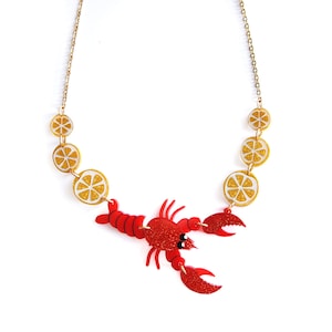Lobster necklace