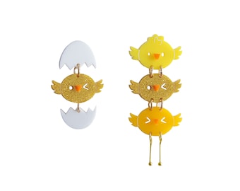 Easter Chicks Earrings