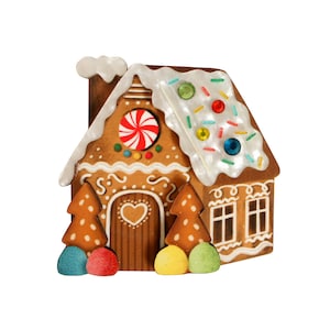 Gingerbread house brooch