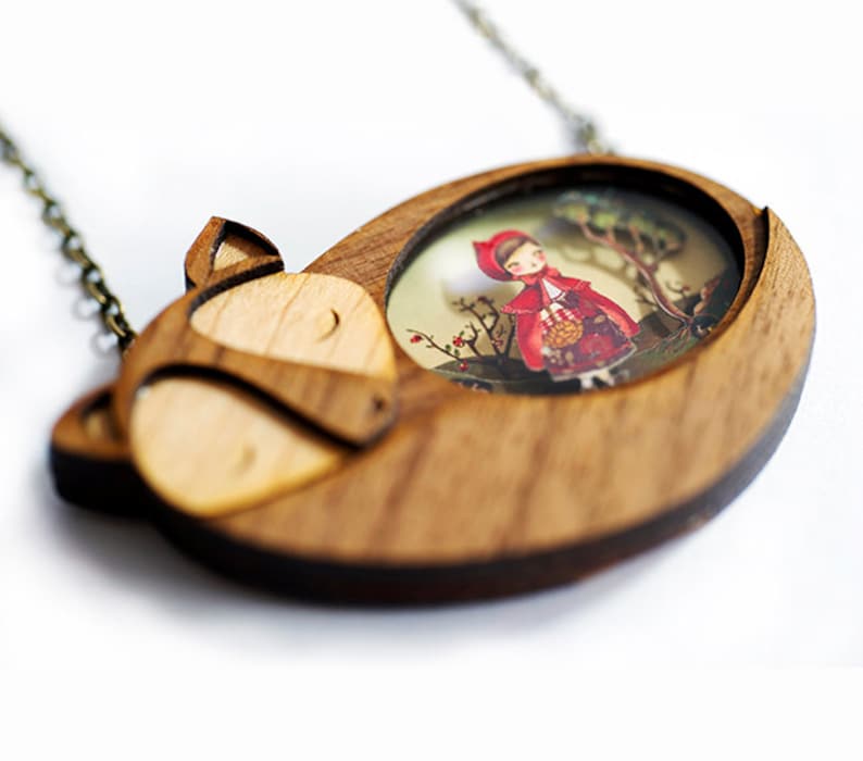 The Little Red Riding Hood Necklace image 5