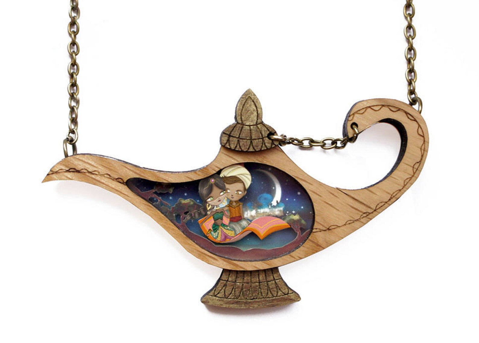 Aladdin Lamp in hand