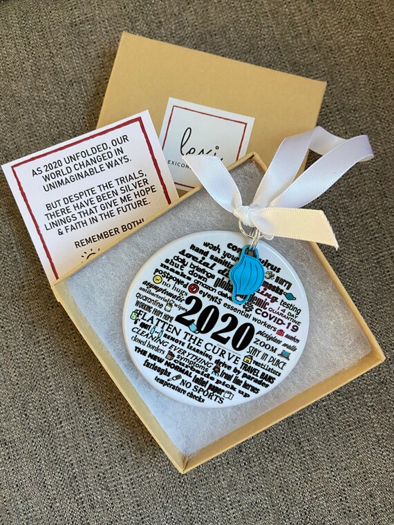 2020 Porcelain Pandemic Ornament The Original2020 Ornament Etsy
