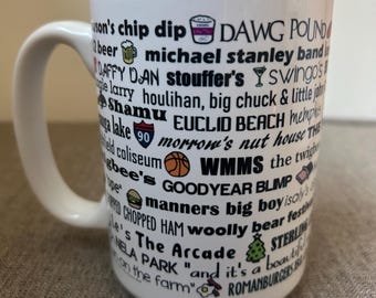 Cleveland memories 15 oz mug, IYKYK, Ohio remember when, quick ship!