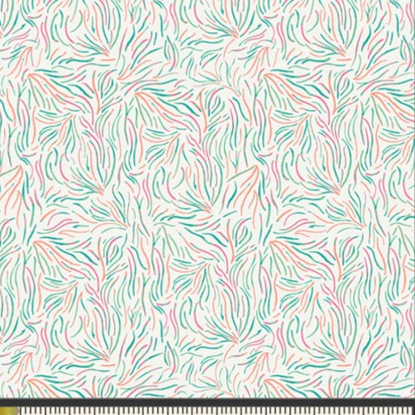 Playful Seaweed Nightglow Fabric, West Palm Collection 2019, by Katie Skoog For Art Gallery Fabrics, WPA-54505