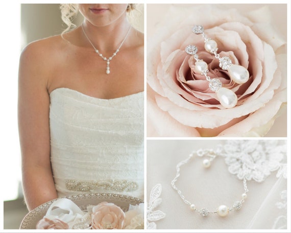 wedding jewelry strapless dress