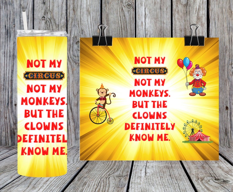 Not My Circus Not My Monkeys but the Clowns Definitely Know Me, Story